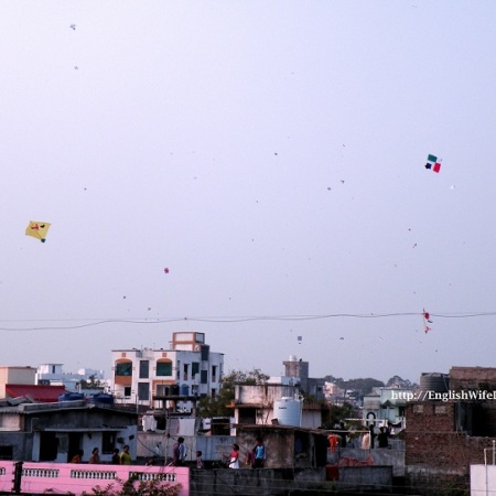 kites fill up the sky